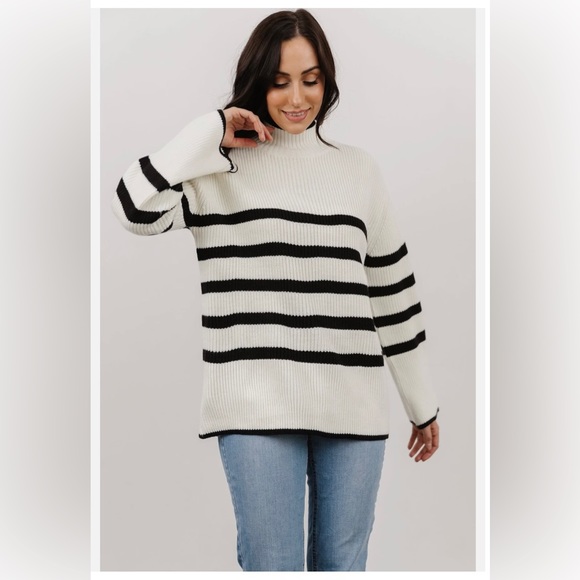 Baltic Born Finley Stripe Sweater, Small - Picture 4 of 6